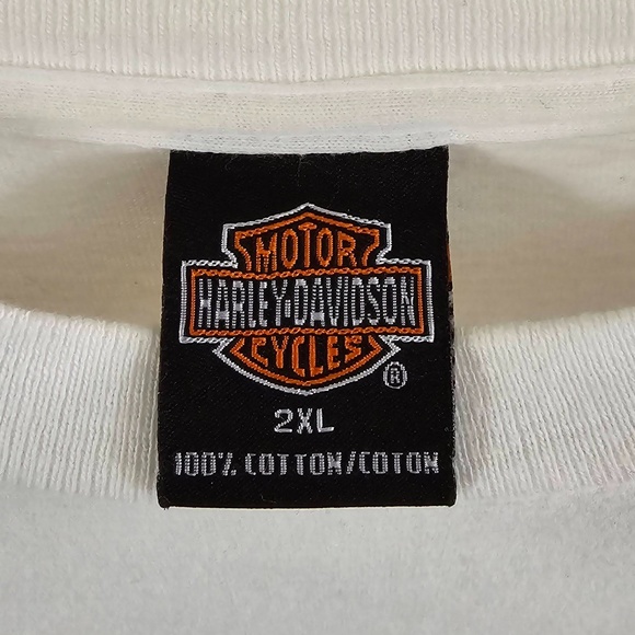 2000 Harley Davidson T-Shirt (USA pocket) - *Grand Island, Nebraska* (Back side) - Picture 4 of 10